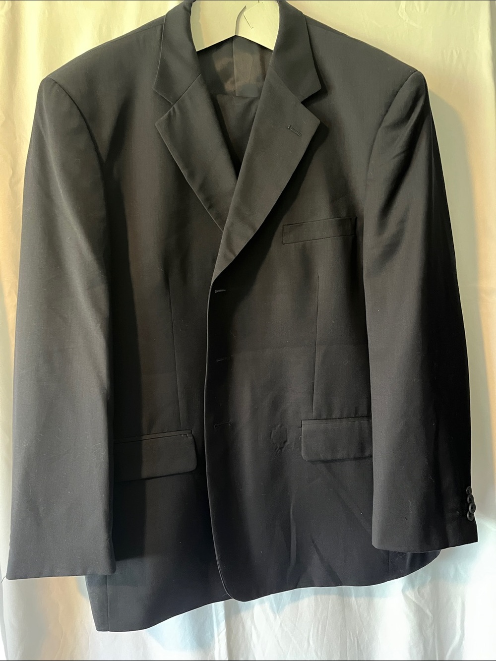 Men's Classic Black Suit